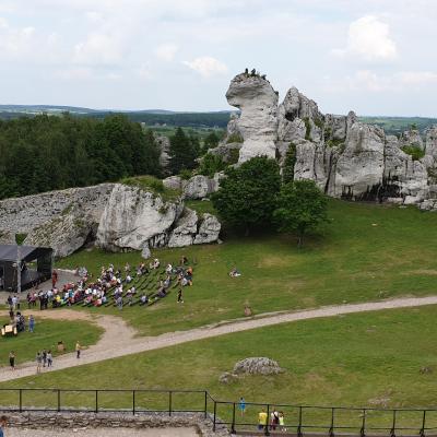 PODZAMCZE - ZAMEK OGRODZIENIEC